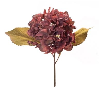 Hydrangea Stem 17"H Polyester Melrose