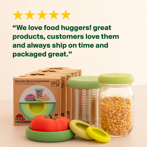 Reusable Silicone Food Savers – Terra Cotta (Set of 5) Food Huggers
