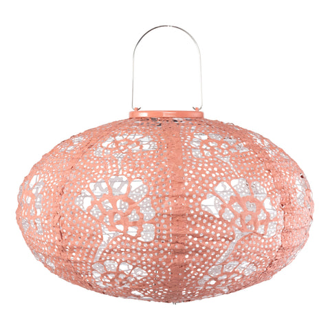 Stella Luxe 14" Oval Yarrow Battery Lantern Allsop Home & Garden