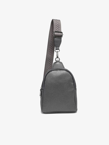 M2436 Ellen Sling Bag w/ Removable Guitar Strap: Brown Jen & Co.