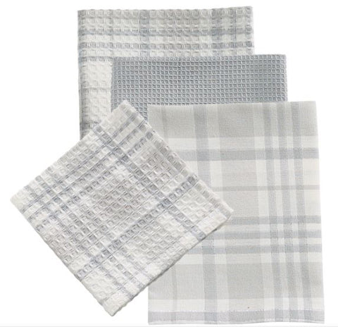 ALL IS CALM 3 PIECE DISHTOWEL/DISHCLOTH SET Park Designs