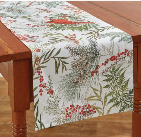 CARDINAL TABLE RUNNER 13X36 Park Designs