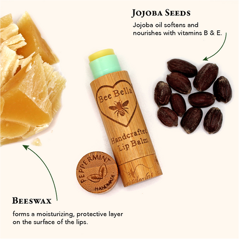 Peppermint Lip Balm Bee Bella