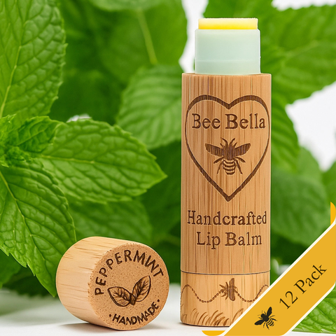 Peppermint Lip Balm Bee Bella