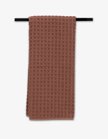 Dusty Rose Waffle Hand Towel Geometry