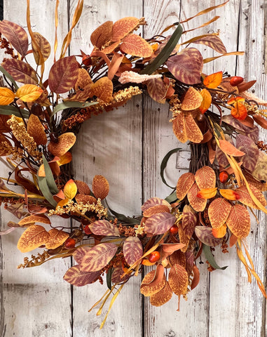 Aspen Acorn Wreath Wholesale Home Decor