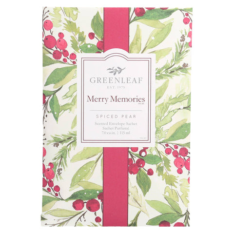 Merry Memories Large Sachet 18 Pack Greenleaf Gifts