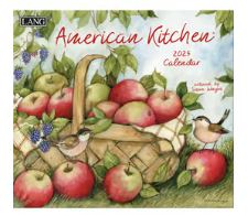 AMERICAN KITCHEN-LNG 2025 WALL CALENDAR Lang Companies, Inc