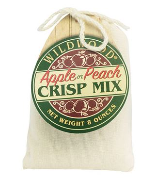 Apple or Peach Crisp Mix 8 oz Wildwood Specialty Foods