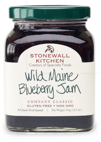 Wild Maine Blueberry Jam 12.5oz Stonewall Kitchen