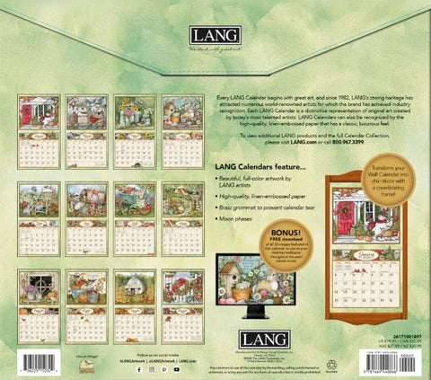BOUNTIFUL BLESSINGS-2026 LANG WALL CALENDAR Lang Companies, Inc