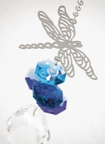 CRYSTAL FANTASY - DRAGONFLY Woodstock Chimes