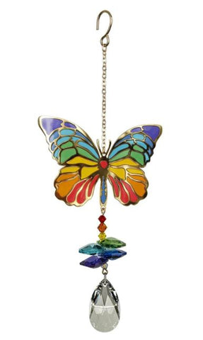 CRYSTAL WONDERS - BUTTERFLY Woodstock Chimes