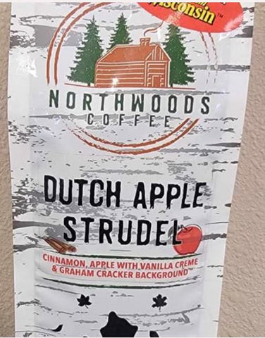 Dutch Apple Strudel 12oz Northwoods Coffee