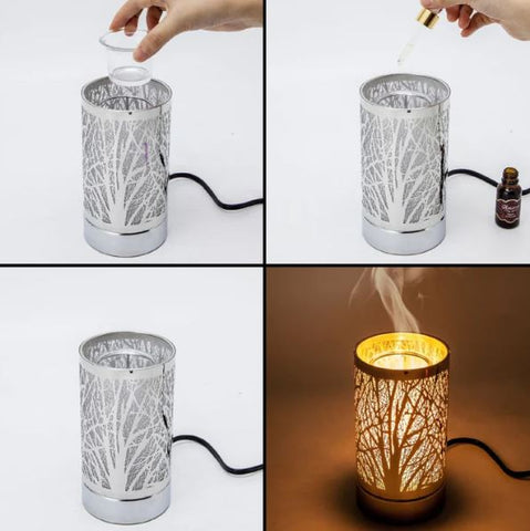 Table Lamp - Copper Ravine Touch Lamp Peterson Housewares
