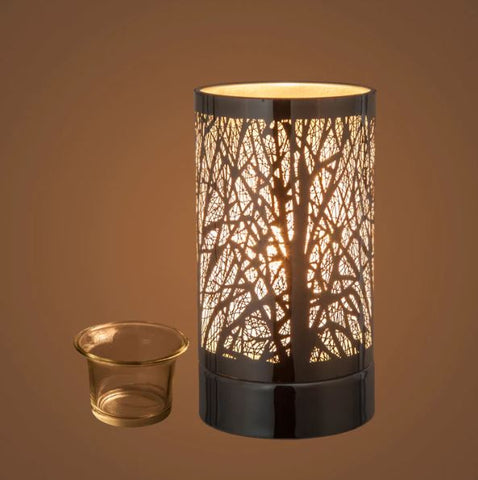 Table Lamp - Silver Forest Touch Lamp Peterson Housewares