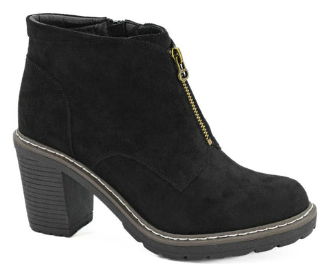 GRAHAM CRACKER - Black Faux Suede Corkys Footwear, Inc.