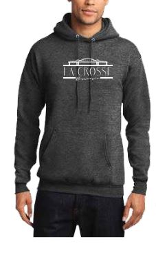 La Crosse Hooded Sweatshirt Eagle Graphics