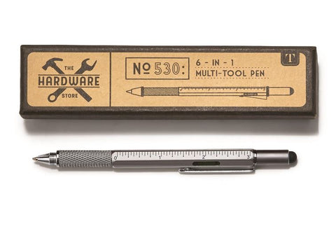 6-In-1 Multi Tool Pen W/GB Two's Company