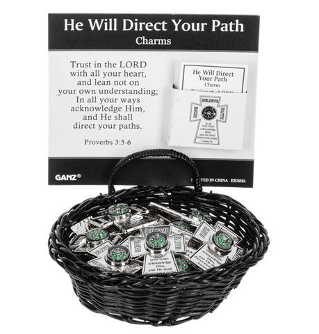 He Will Direct Your Path Pocket Charm Ganz