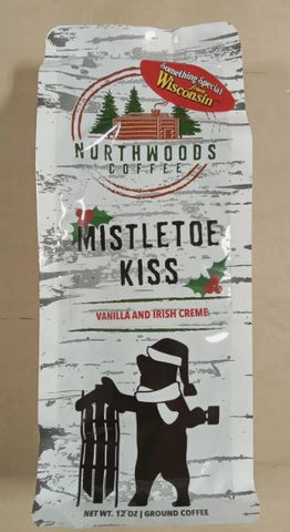 Mistletoe Kiss Coffee 12 oz Northwoods Coffee