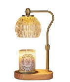 Candle Warmer Lamp-Crystal Gold Candyl