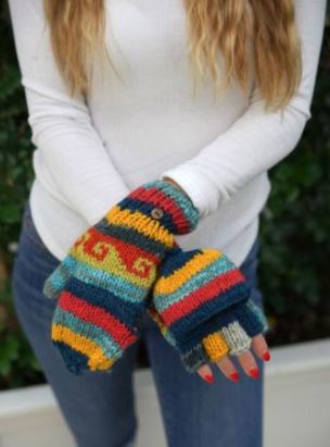 Wool Gloves Hooded Lined Ramatex