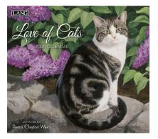 LOVE OF CATS-LNG 2025 WALL CALENDAR Lang Companies, Inc