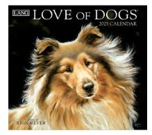 LOVE OF DOGS-LNG 2025 WALL CALENDAR Lang Companies, Inc