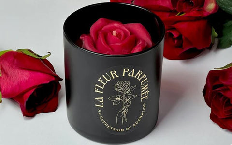 LA FLEUR - BLACK ORCHID CANDLE