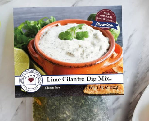 LIME CILANTRO DIP MIX GOURMET T Country Home Creations