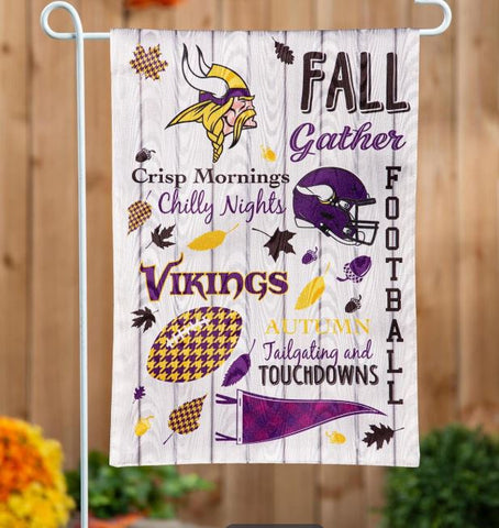 Minnesota Vikings, Moire Flag Evergreen Enterprises