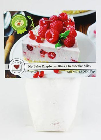 No Bake Raspberry Bliss Cheesecake Mix Country Home Creations