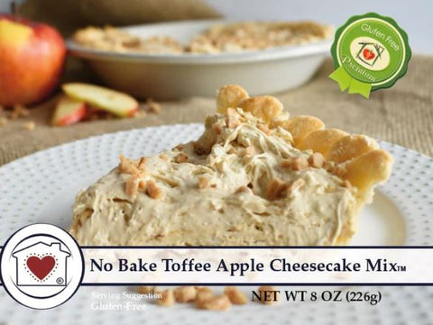 No Bake Toffee Apple Cheesecake Mix Country Home Creations