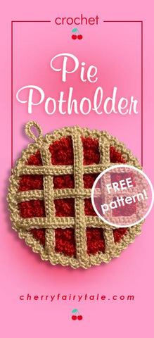 Pie Crochet Pie Pot Holder Mud Pie