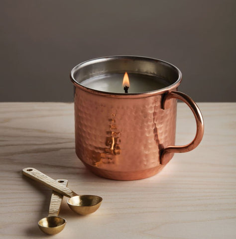 Simmered Cider Poured Candle, Copper Mug Thymes