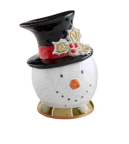 Snowman Cookie Jar - Treehouse Gift & Home - Onalaska Wisconsin