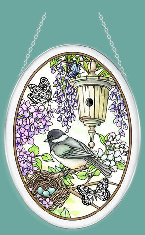 Birdsong Chickadee - 9" x 6.5" LOV Bridgeton Hall