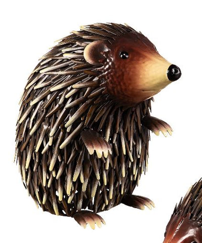 Metal Hedgehog Statuary Evergreen Enterprises