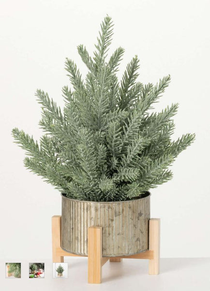 Tree in Footed Planter - TR1147 | Treehouse Gift & Home