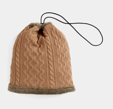 Convertible Snood/Hat - Tan TGB Brands