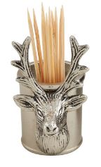 TOOTHPICK HOLDER W DEER HEAD Mud Pie