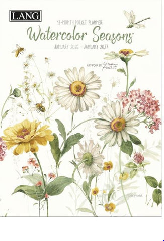 WATERCOLOR SEASONS-2026 LANG MONTHLY PKT PLN Lang Companies, Inc