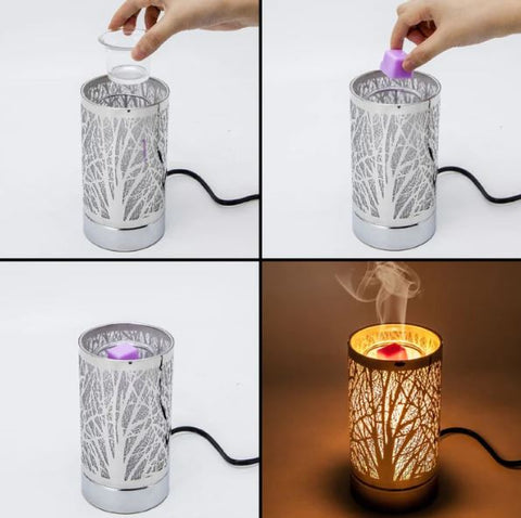 Table Lamp - Silver Ravine Touch Lamp Peterson Housewares