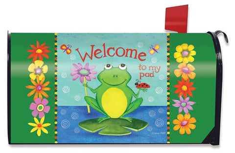 Welcome to My Pad Mailbox Cover  - Treehouse Gift & Home