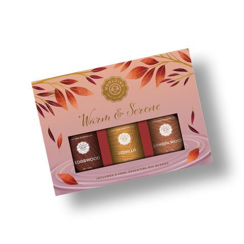 Warm & Serene Essential Oil Trio Woolzies