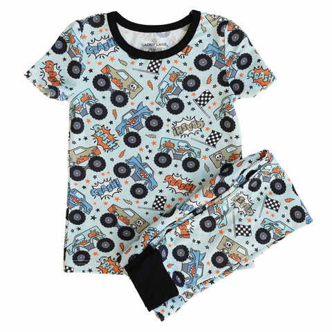 Two Piece Pajama Sets for Boys | Best Sellers: Clean Up Crew / 4T Caden Lane