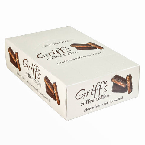 Griff's Coffee Toffee - 1oz Dark Chocolate Toffee Griff's Toffee