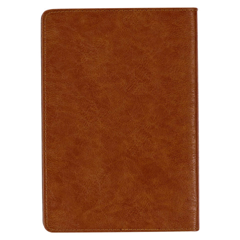 Journal Classic Brown Two-tone Stand Firm 1 Cor. 16:13 Christian Art Gifts