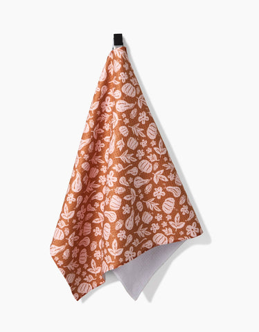 Farm Harvesting Days Tea Towel Geometry